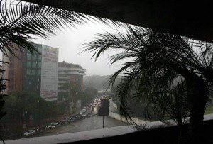 Fuertes lluvias en caracas1