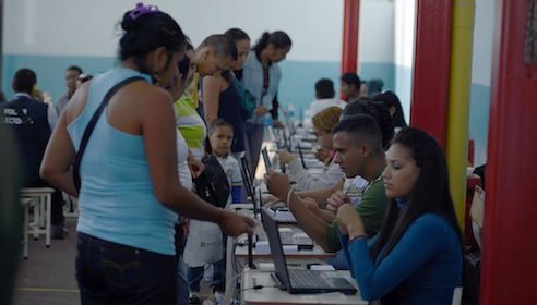 VENEZUELA-STATE ELECTION-VOTING