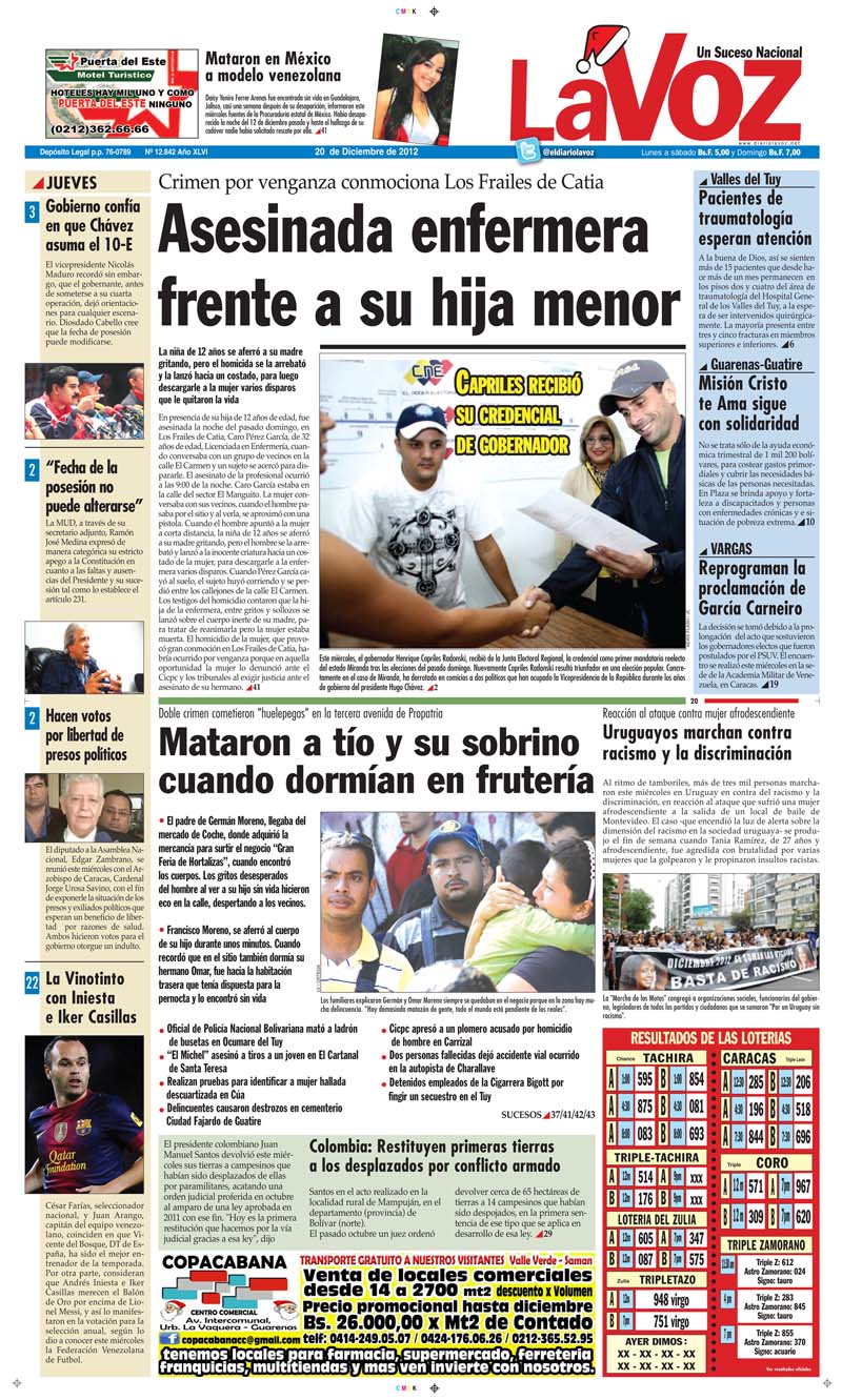 PORTADA LA VOZ