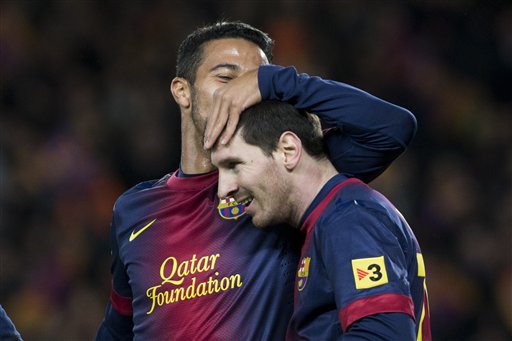 Lionel Messi, Thiago Alcantara