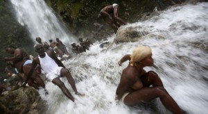 Ritual vudú en Haití