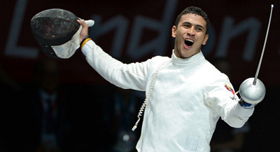 Limardo ya tiene la estatuilla que lo galardona como el Atleta del Año en Venezuela en el 2012