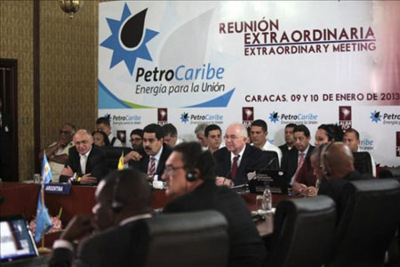 Ayer se reunieron los 18 países asociados en Petrocaribe y la Alianza Bolivariana para las Américas