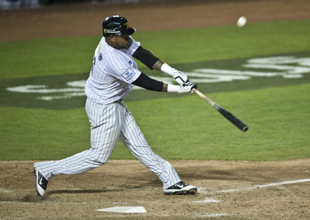 Magallanes enfrentará hoy a Yaquis de Obregón Foto AFP/Ronaldo Schemidt