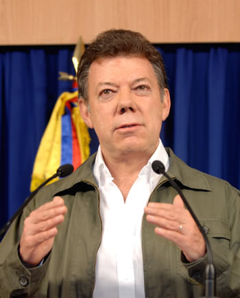 Enfatizó Juan MAnuel Santos en que "hacer la guerra es mucho más difícil que hacer la paz, es mucho más difícil".