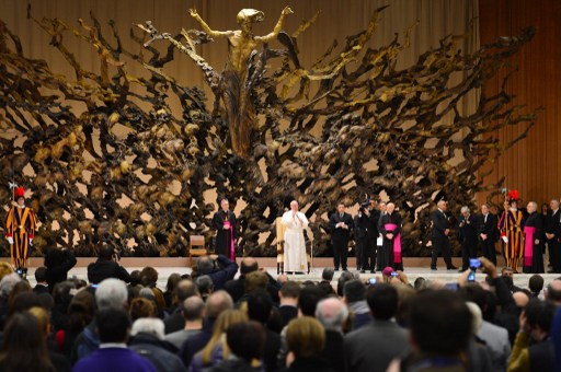 VATICAN-POPE-MEDIA-AUDIENCE