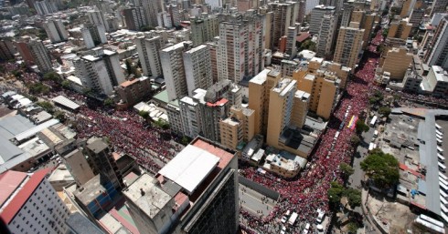 VENEZUELA-CHAVEZ-DEATH-FUNERAL-CORTEGE