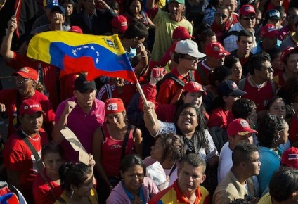 VENEZUELA-CHAVEZ-DEATH-FUNERAL-SUPPORTERS