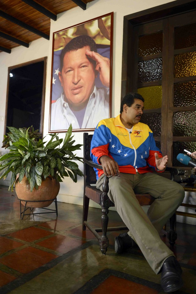 VENEZUELA-ELECTION-CAMPAIGN-MADURO