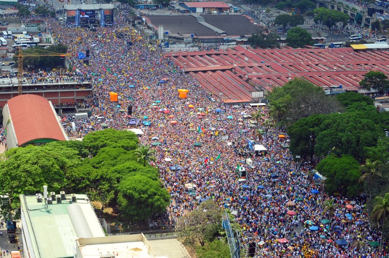 VENEZUELA-ELECTIONS-CAMPAIGN-CAPRILES