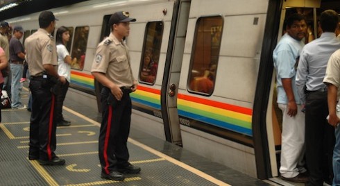 Policia Nacional metro