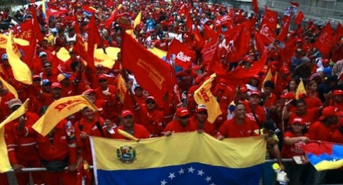 Marcha de chavistas