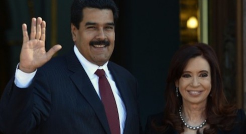 ARGENTINA-VENEZUELA-KIRCHNER-MADURO