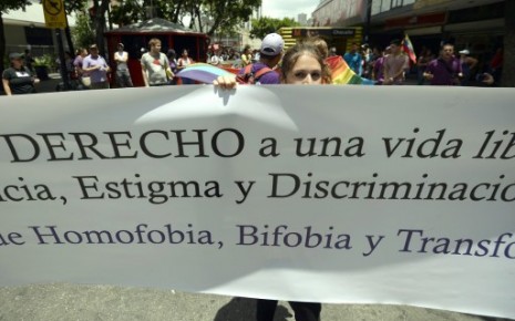 VENEZUELA-HOMOPHOBIA-MARCH