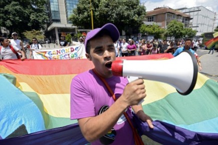 VENEZUELA-HOMOPHOBIA-MARCH