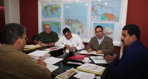 tren ministerial con Maduro