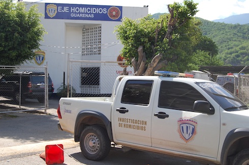 El Eje Guarenas de Homicidios para Plaza-Zamora se encargó de las investigaciones de este nuevo crimen en Las Casita Foto: Jaime Manrique 