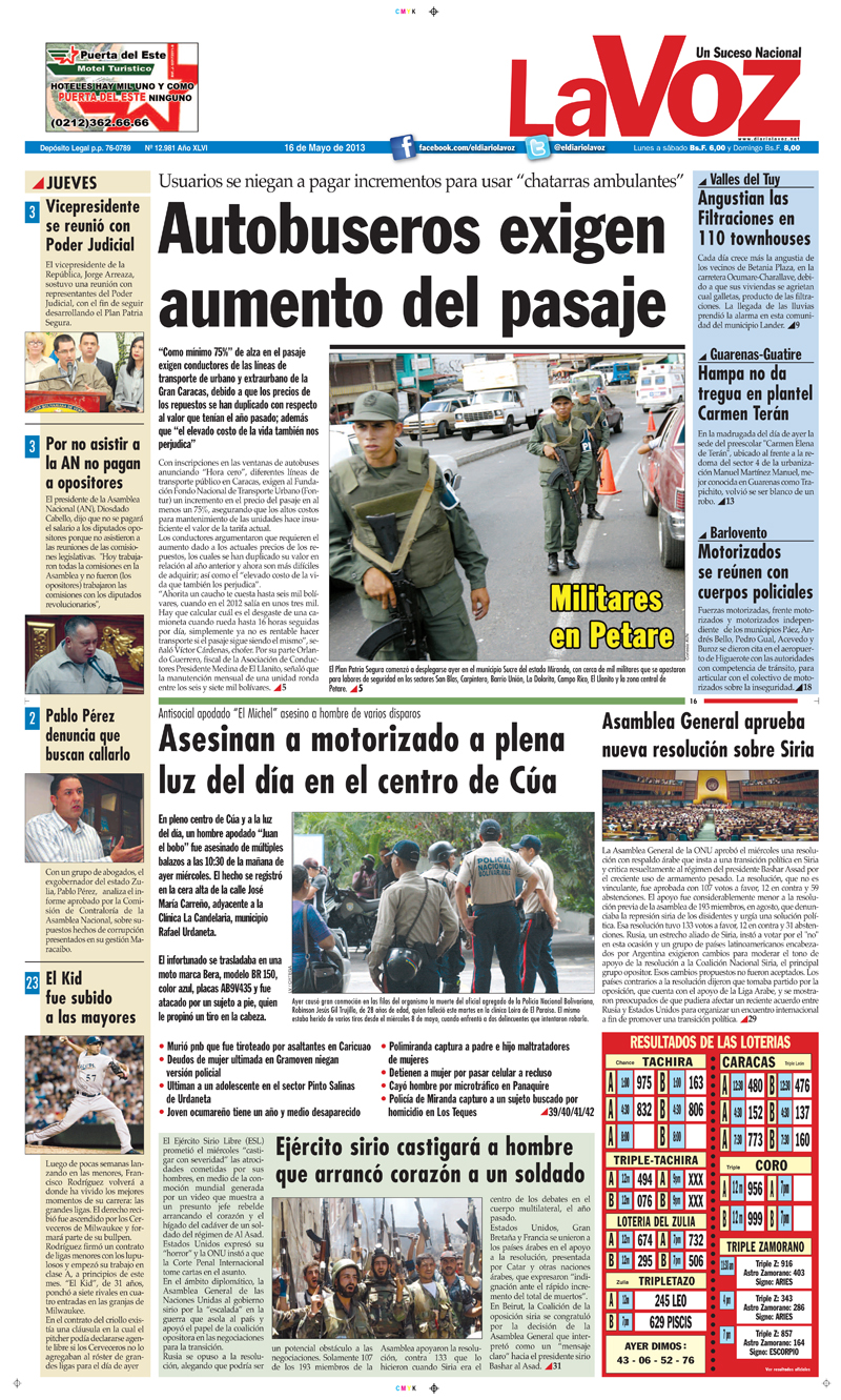 PORTADA LA VOZ