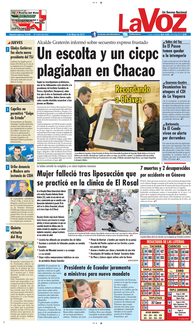 PORTADA LA VOZ