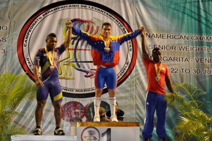 Podio delos 69kgs masculino