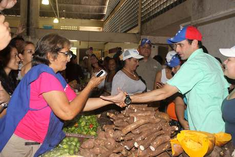 En Nueva Esparta ganamos en las elecciones de abril, eso demuestra que si nos organizamos obtenemos los resultados”, dijo Capriles