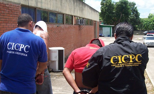 : Los sujetos detenidos están a la orden del Ministerio Públkico (Foto: Jean Carlos Rodríguez)