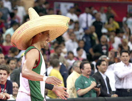 El mexicano Gustavo Ayón fue el mejor jugador del torneo / AP / Juan Carlos Solórzano