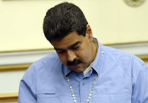 El presidente Maduro dijo que “tenemos que denunciar esto ante el mundo, que sepa la clase de crápula que tiene en Venezuela la derecha fascista”