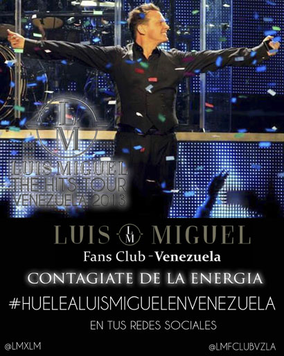 HUELE A LUIS MIGUEL EN VZLA CONTAGIATE DEweb