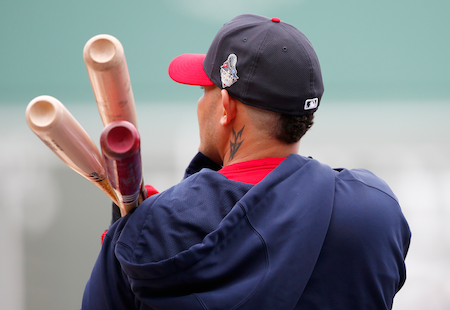 El receptor boricua todavía recuerda la barrida que le infringieran los Medias Rojas a los Cardenales en la Serie Mundial del 2004 / AFP / Jared Wickerham