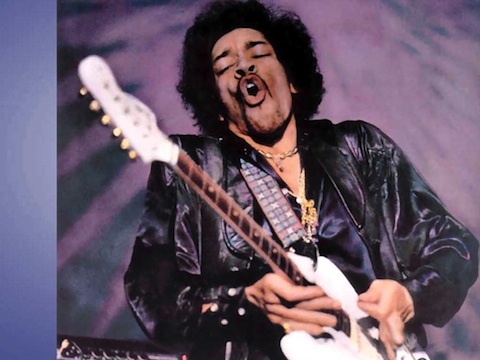 Jimi Hendrix, considerado el mejor guitarrista de la historia del rock