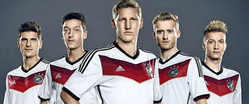 Nuevo uniforme Alemania 2014 Mundial. Foto: dfb.de