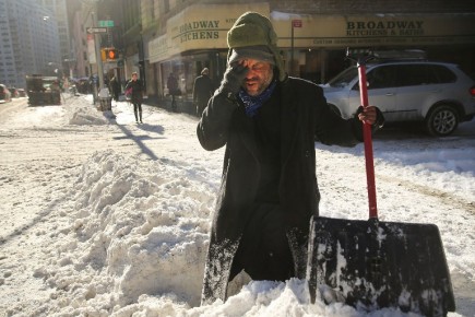 Winter Snow Storm Hammers Northeastern U.S.