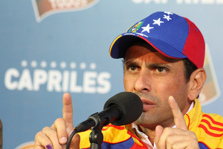  Capriles critica militarización activada en el estado Táchira 