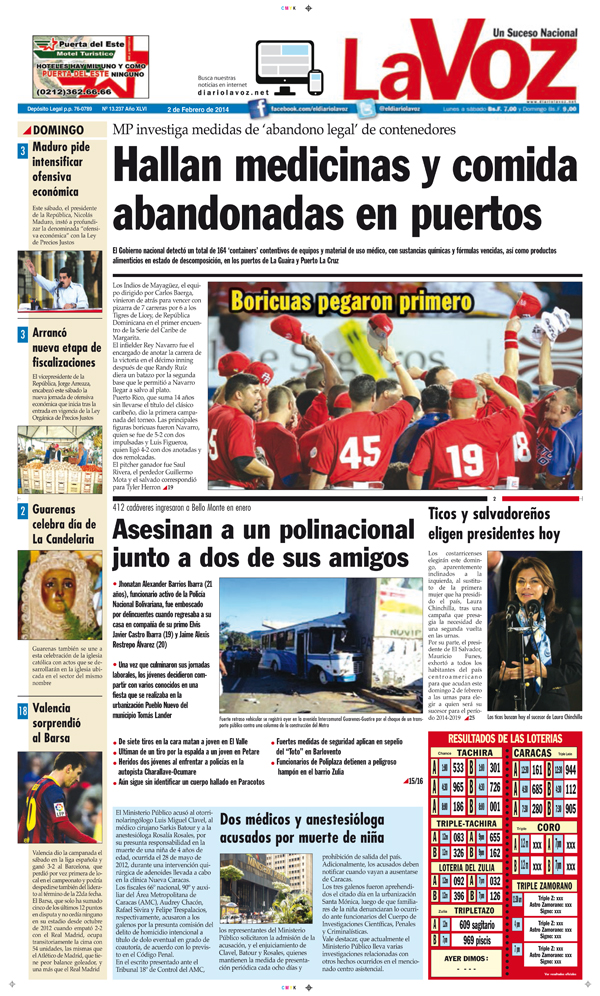 PORTADA LA VOZ