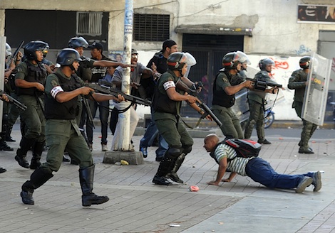 VENEZUELA-DEMO-VIOLENCE