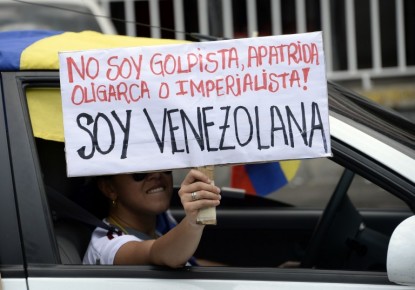 VENEZUELA-POLITICS-OPPOSITION-PROTEST