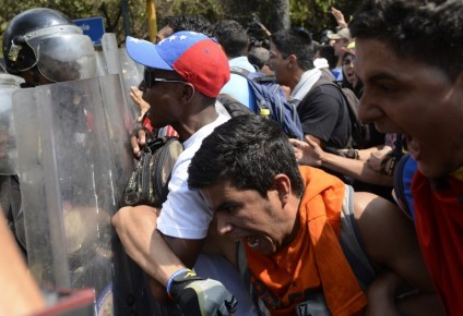 VENEZUELA-POLITICS-OPPOSITION-PROTEST