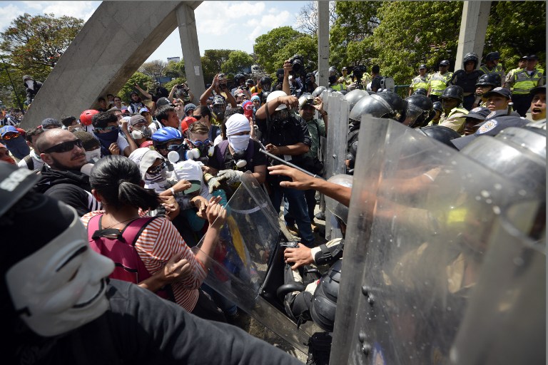 VENEZUELA-POLITICS-OPPOSITION-PROTEST