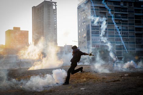 PROTESTAS EN CARACAS