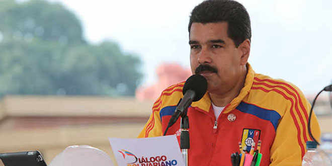 El que salió con la pistola en la UCV tiene que ser buscado y entregado a la Fiscalía", dijo Maduro