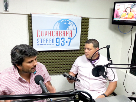 Alejandro Vivas, concejal metropolitano de Caracas, fue el invitado del periodista Emilio Materán