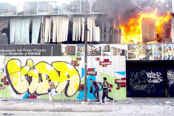 PROTESTAS EN CARACAS