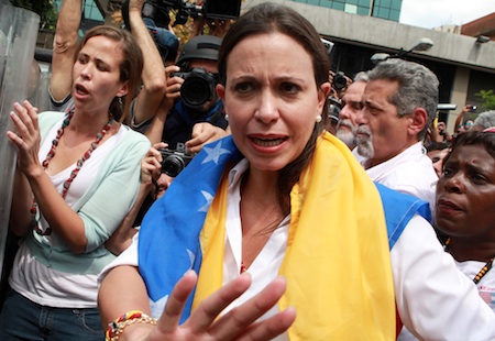 VENEZUELA-POLITICS-OPPOSITION-MACHADO