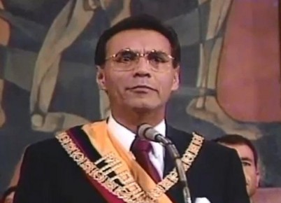 Jamil Mahuad fue presidente de Ecuador entre 1998 y 2000. Foto: Captura Youtube-Robinson Robles