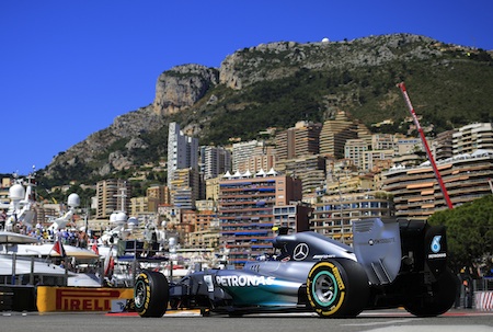  El legenadario circuito de Mónaco tendrá a Nico Rosberg de primero en la parrilla de salida