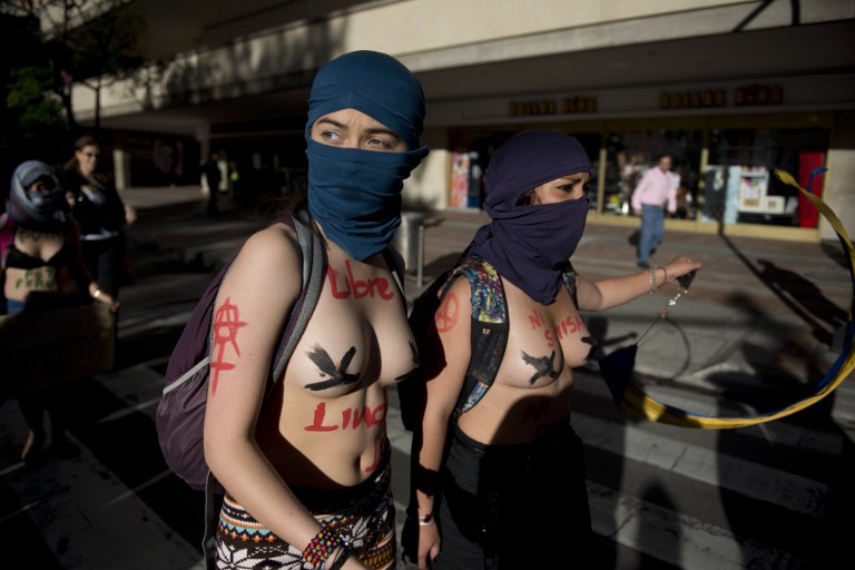 COLOMBIA-WOMEN-SLUTWALK