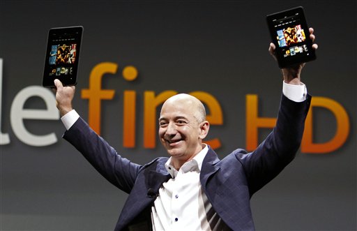 Jeff Bezos, Kindle Fire