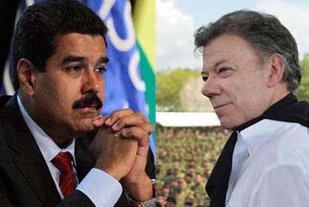  Santos recibe a Maduro con la atención puesta en el contrabando 