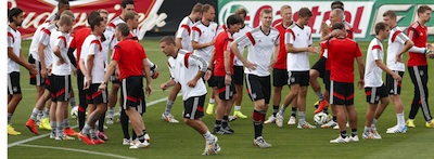 El equipo alemán espera ganar su cuarto cetro mundial